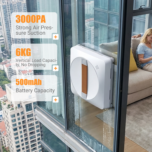 Automatic Window Cleaner with Dual Spray