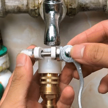Brass Hose Connection Set