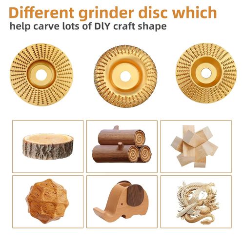 Wood Carving Disc Set