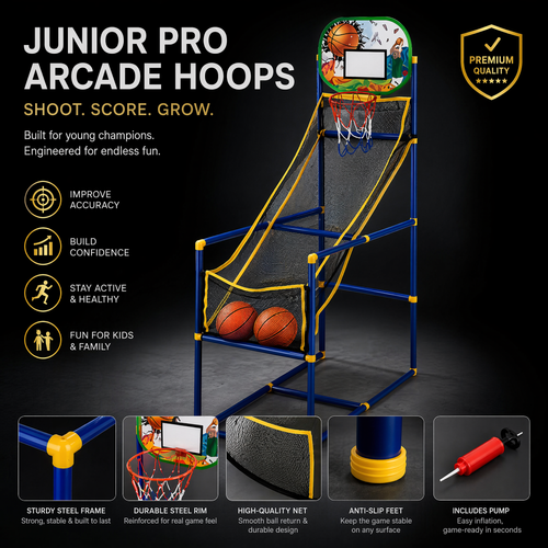 Kids Indoor Basketball Arcade Game