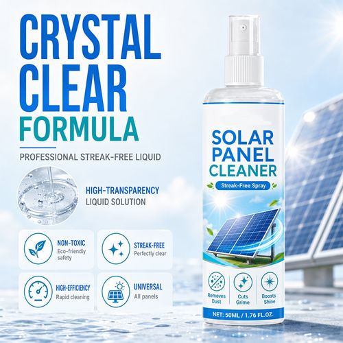 solar panel cleaning spray