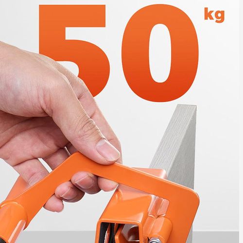 Efficient handling of heavy boards and stone