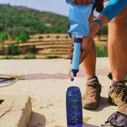 Personal Straw Water Filter for Camping