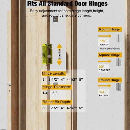 Door Hinge Installation Tool