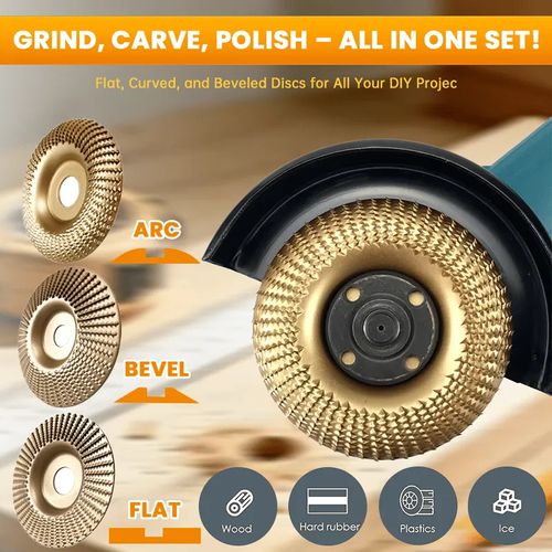 Wood Carving Disc Set