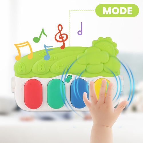 👶 Keep Your Baby Smiling with Music & Play! Creative Baby Musical Play Mat