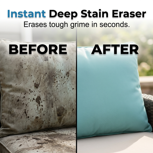 Patio Cushion Cleaner Spray for Deep Stain Removal and Fabric Refreshing