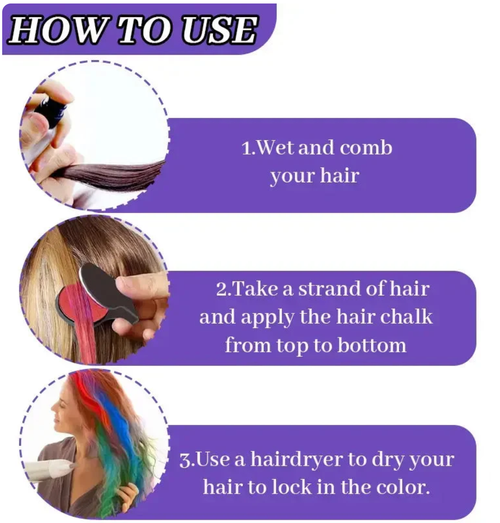 Instant Hair Color Comb