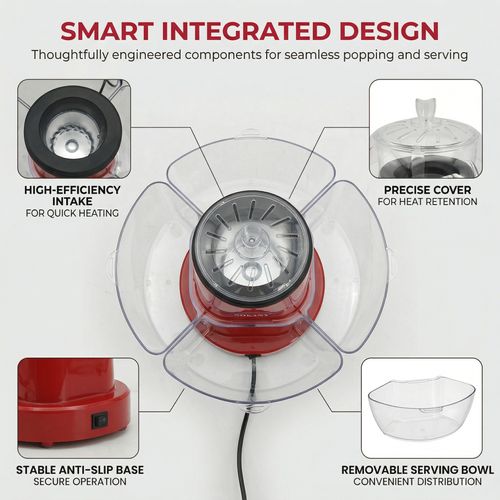 Automatic Hot Air Popcorn Maker