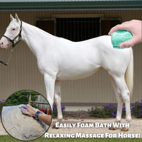 Bath Brush Massage Gloves Soft Safety Silicone Comb Pet Accessories