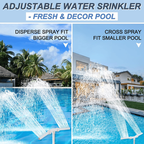 Pool Fountain Waterfall Sprayer