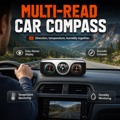 Car Dashboard Compass