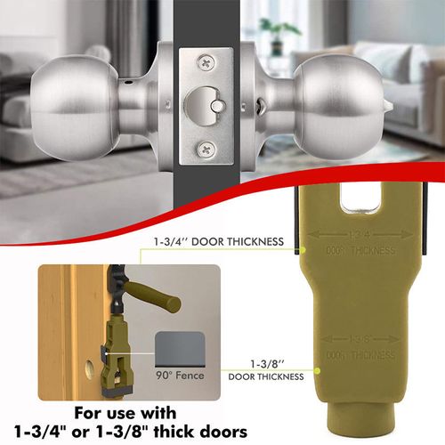 Professional Door Latch Installation Tool – Accurate Mortise Guide