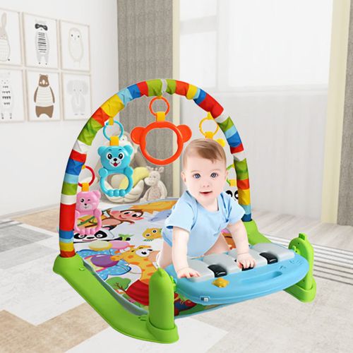 👶 Keep Your Baby Smiling with Music & Play! Creative Baby Musical Play Mat