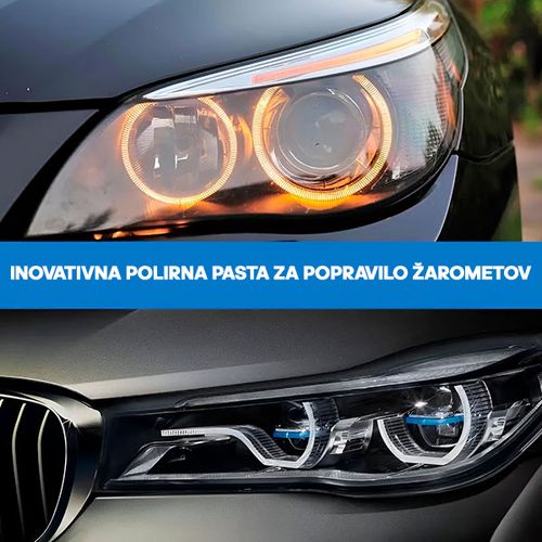 Car headlight repair fluid