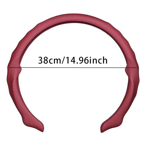 5D Nappa Leather Steering Wheel Protector