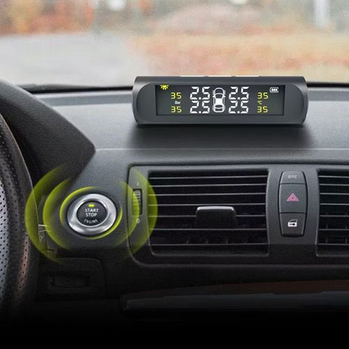 Solar Real-Time Four-Wheel Display Tire Pressure Monitor