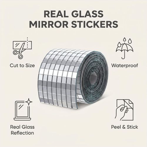 Disco Ball Mirror Sticker
