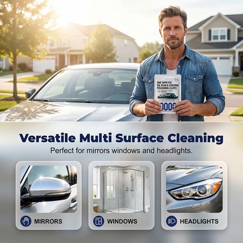 Windshield oil removal wipes