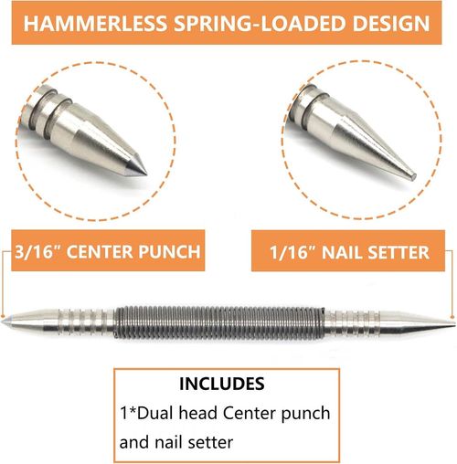 No more hammering which can damage Hammerless Nail