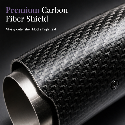 Universal LED Car Exhaust Pipe