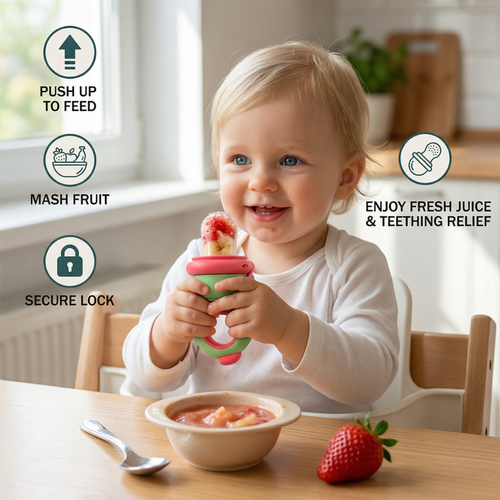 Silicone Baby Fruit Feeder