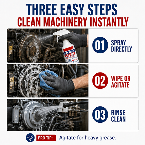 Remove all tough oil stains Agricultural Machinery Degreaser Spray