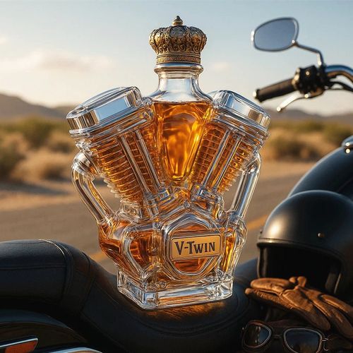 🥃🏍️V-Twin Whiskyflaska