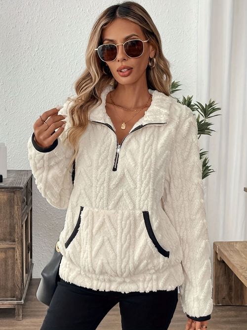🐑Kort tröja i lammull i Chanel-stil✨