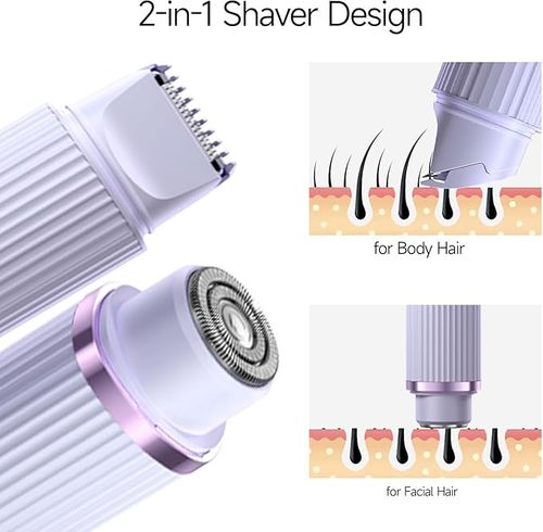 🔥 HOT SALE COD! Women Hair Removal Razor – Safe Bikini & Body Shaver, Easy to Use at Home
