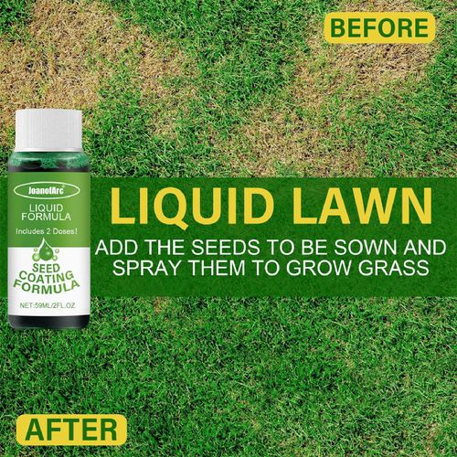 🔥HOT SALE🔥 COD！ Green Grass Lawn Solution, Lawn Spot Repair,Seeding,and Coloring Agent,Dead Grass Spot Repair and Lawn Dye