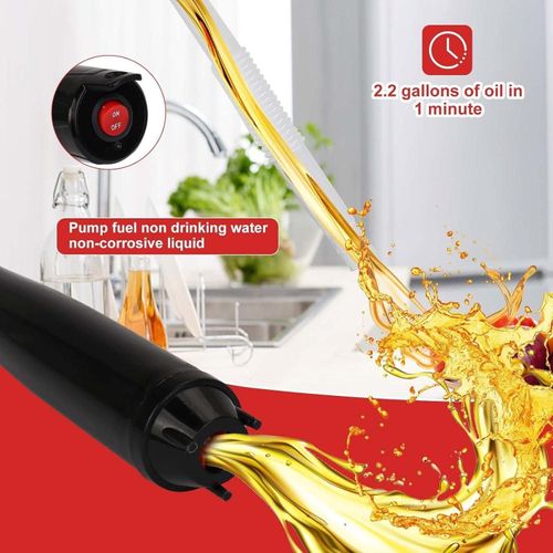 Battery Powered Liquid Transfer Pump for Fuel Water Diesel Fast No Spill Easy Use Kenya