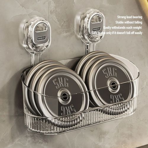 Wall Mounted Suction Storage Basket Organizer For Bathroom And Kitchen Space Saving Solution Kenya