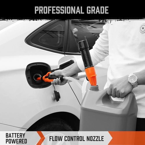 Battery Powered Liquid Transfer Pump for Fuel Water Diesel Fast No Spill Easy Use Kenya