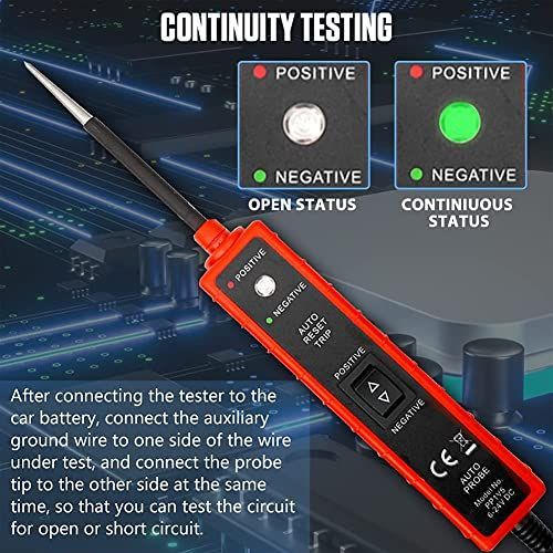 🔥Hot Sale 🔥 COD！Automotive Circuit Test Light — Power Probe and Voltage Polarity Detector for Car Repair.Nairobi stock ships within 48H, delivered within 3days