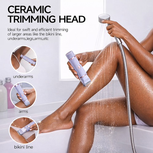 🔥 HOT SALE COD! Women Hair Removal Razor – Safe Bikini & Body Shaver, Easy to Use at Home