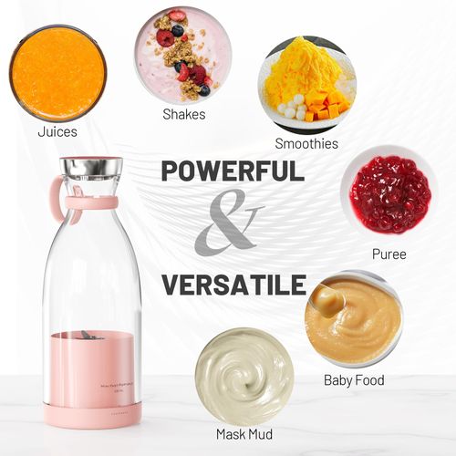 🔥HOT SALE🔥 COD！  Household mini juice cup, a portable electric juice machine with a portable USB juicer cup. It can squeeze lemons, oranges, bananas, apples, grapes, etc.