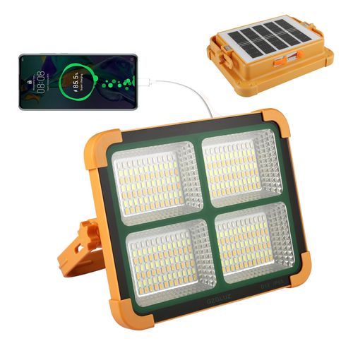 🔥HOT SALE🔥 COD！            Solar Portable Rechargeable Work Light,16500mAh 120W Magnetic Flood Battery Work Light Outedoor LED Camping Lights Waterproof for Job Site Repair,Camping, Hiking, Emergency