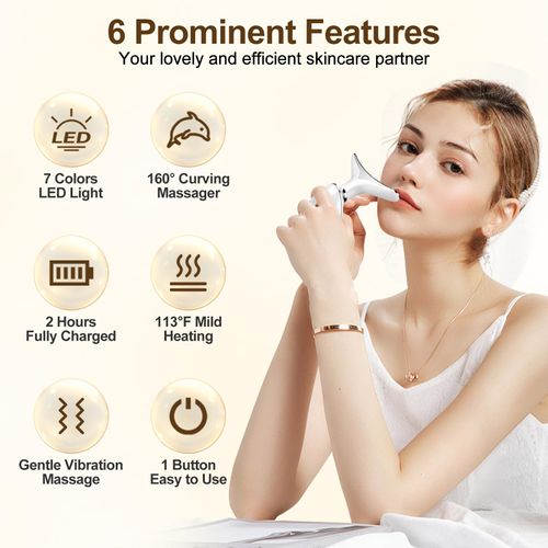 🔥HOT SALE🔥 COD！            Face Beauty Device,  Multifunctional Facial Massager, for Skin Care, Firming, Smoothing