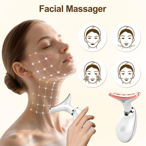 🔥HOT SALE🔥 COD！            Face Beauty Device,  Multifunctional Facial Massager, for Skin Care, Firming, Smoothing