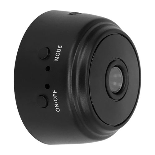 🔥HOT SALE🔥 COD！   Home Mini Camera, 1080P Wireless Camera, Indoor and Outdoor Puppy Pet Camera with Magnetic Back Cover, Support WiFi Connection for Home Office Yard (Black)
