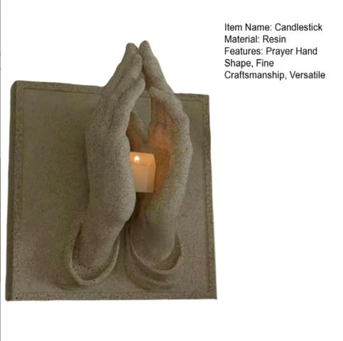 Cross-Themed Tealight Holder 🌟 Devotion + Warm Glow + Solace