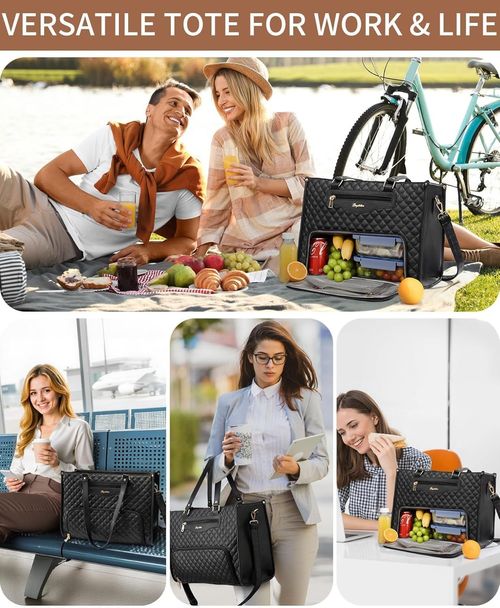 👨‍👩‍👧‍👦💼 The Ultimate 2-in-1 Tote Bag – Where Elegance Meets Functionality! 🍽️🔥👇