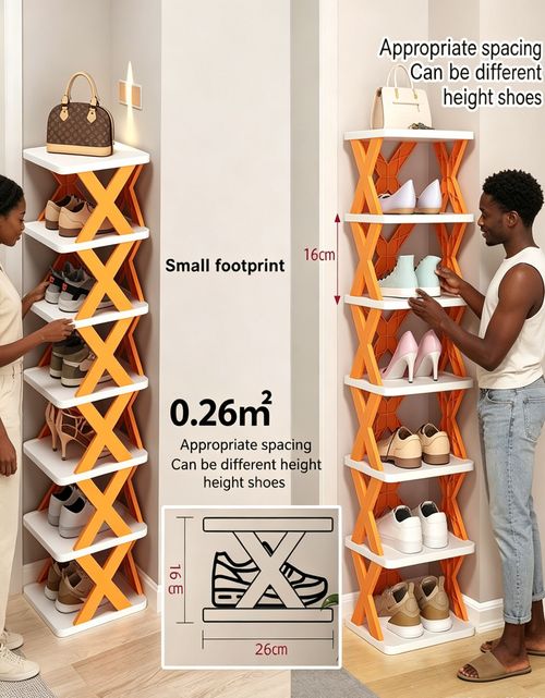 🔥🏆 Best-Seller 🏆 Detachable Vertical Shoe Rack 👟