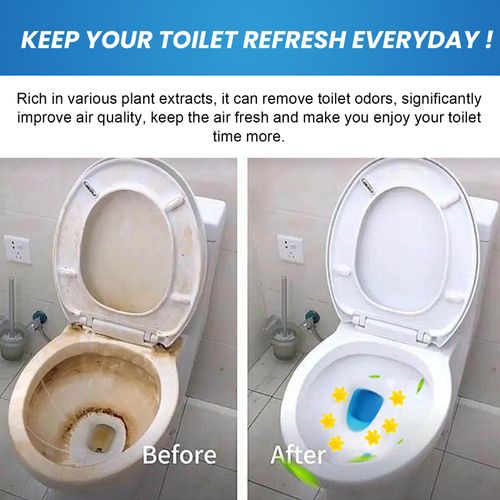 🔥🚽🌸Toilet Cleaning Gel Stamps🌸 3 Packs⏰42 Sheets 3 Months Fresh Floral Scent