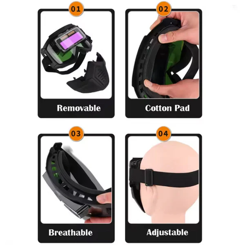 ✨Auto-Darkening Welding Helmet for Eye Safety