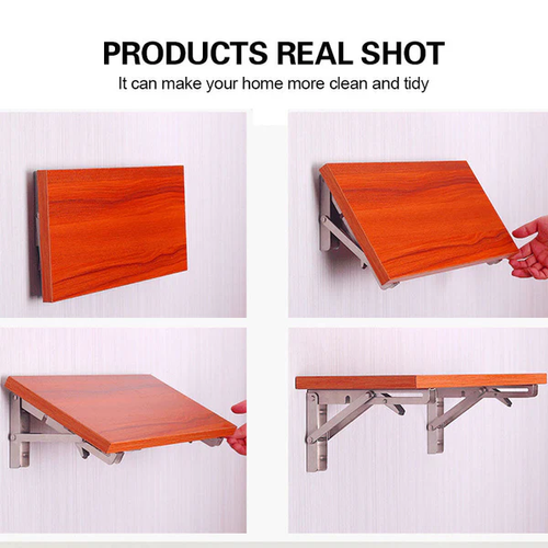 ✏️ HOT SALE✏️DIY Wall Mounted Folding Bracket(2PCS)