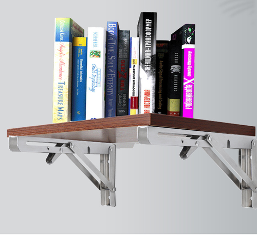 ✏️ HOT SALE✏️DIY Wall Mounted Folding Bracket(2PCS)
