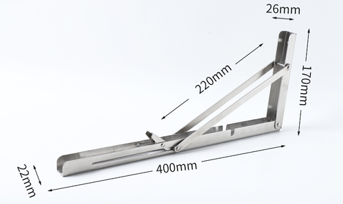 ✏️ HOT SALE✏️DIY Wall Mounted Folding Bracket(2PCS)