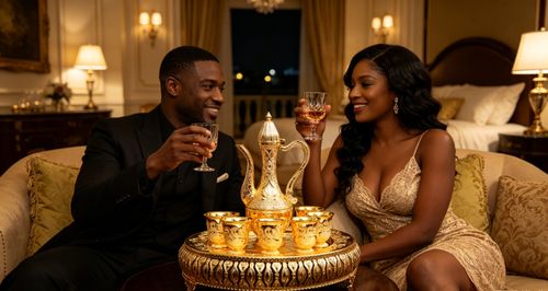 🥂Ghanaian Royal Family's Exclusive Wine Set: Defining Your Extraordinary Life